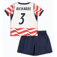 Camiseta Estados Unidos Chris Richards #3 Primera Equipación Replica Mundial 2026 para niños mangas cortas (+ Pantalones cortos)